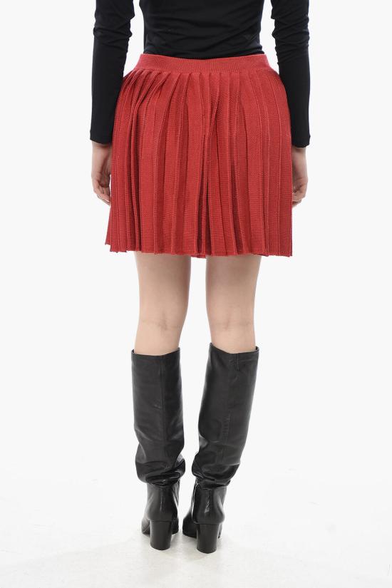  셀프 포트레이트 숏 스커트 AW24 083SK R RED Red - SELF PORTRAIT