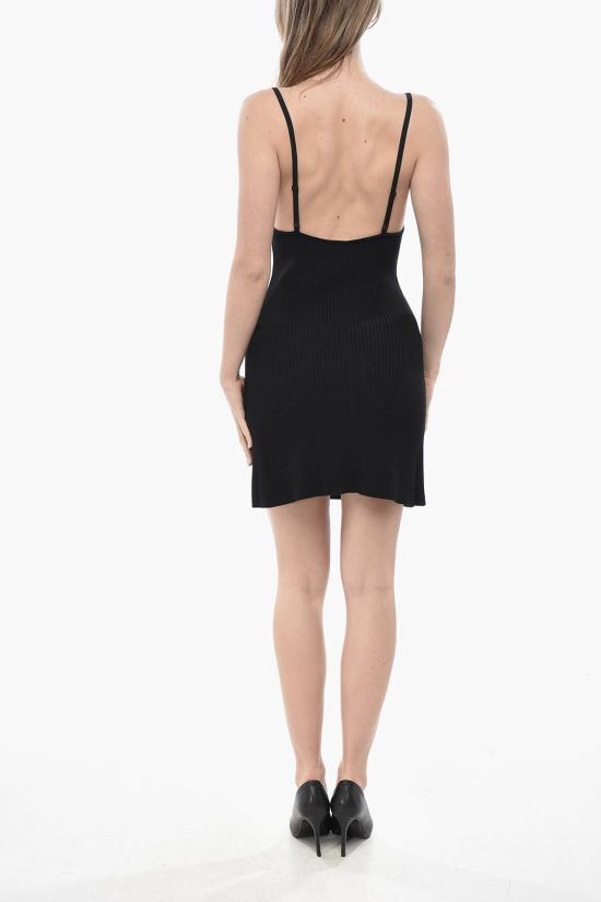  쿠레쥬 숏 원피스 324MRO441FI0001 9999 Black - COURREGES