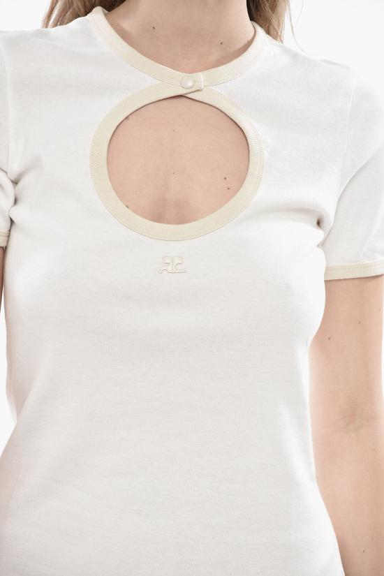  쿠레쥬 숏 원피스 423JRO270JS0070 B086 White - COURREGES