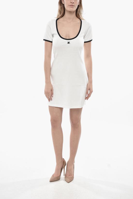  쿠레쥬 숏 원피스 225JRO600JS0203 0098 White