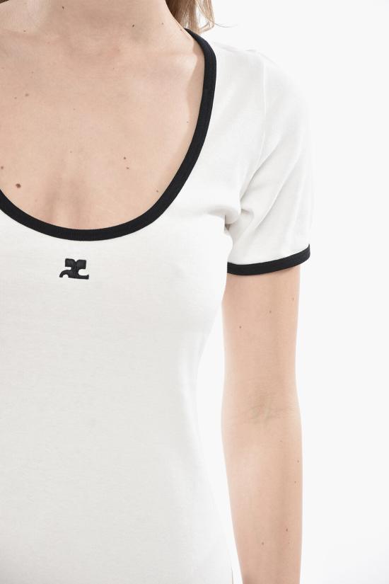  쿠레쥬 숏 원피스 225JRO600JS0203 0098 White - COURREGES