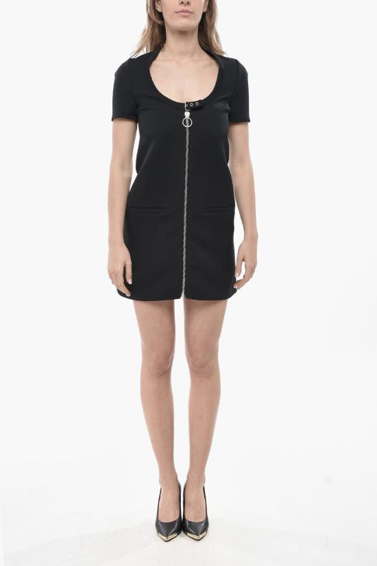  쿠레쥬 숏 원피스 124CRO370PL0007 9999 Black