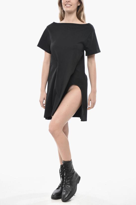  쿠레쥬 숏 원피스 224JRO420JS0107 9999 Black - COURREGES