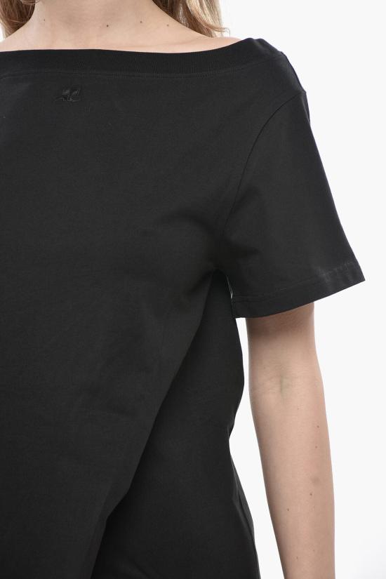  쿠레쥬 숏 원피스 224JRO420JS0107 9999 Black - COURREGES