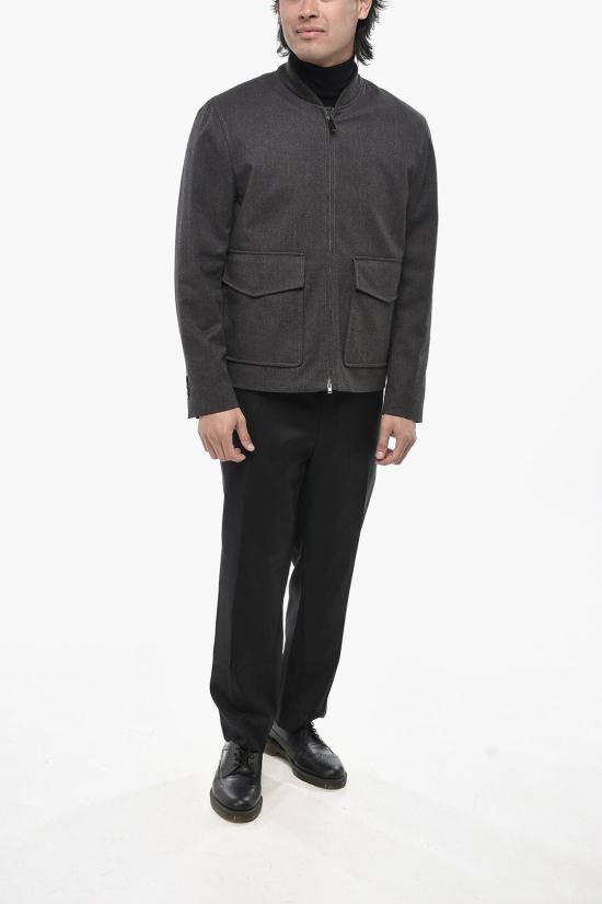  파올로페코라 자켓 24IC1M0O04151348488 Gray - PAOLO PECORA