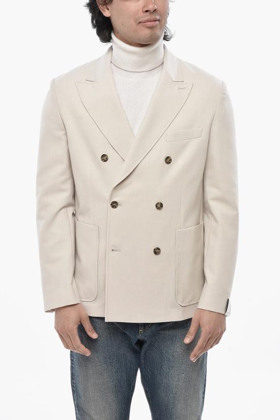  파올로페코라 수트 자켓 24IC1M0L04130571420 White