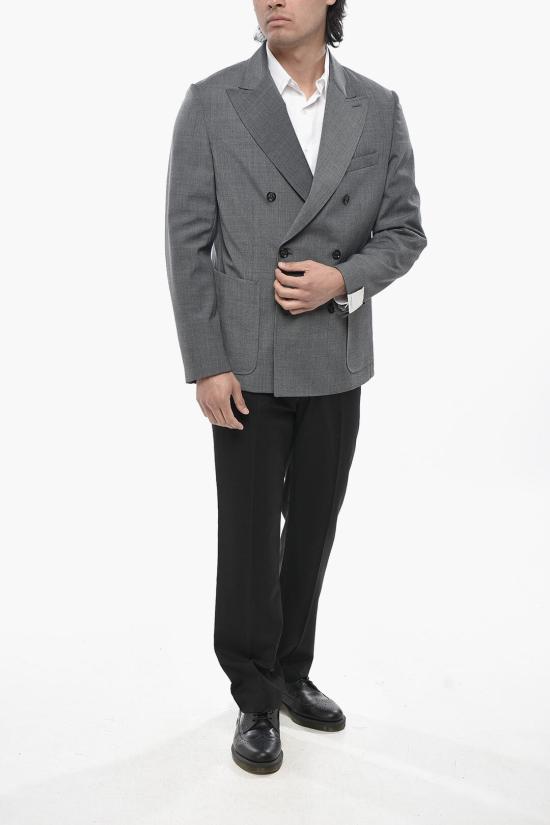  파올로 페코라 수트 자켓 24IC1M0L04130578995 Gray - PAOLO PECORA