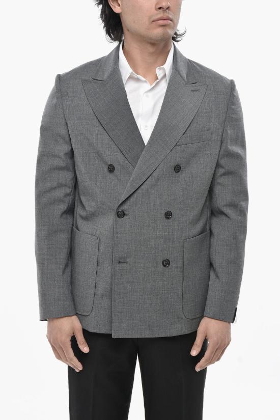  파올로 페코라 수트 자켓 24IC1M0L04130578995 Gray