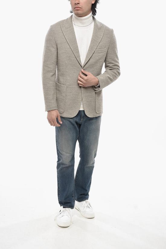  파올로 페코라 수트 자켓 24IC1M0L02348131901 Beige - PAOLO PECORA