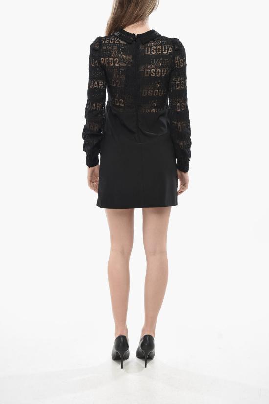  디스퀘어드2 미디 원피스 S75CV0676 S60581 900 Black - DSQUARED2