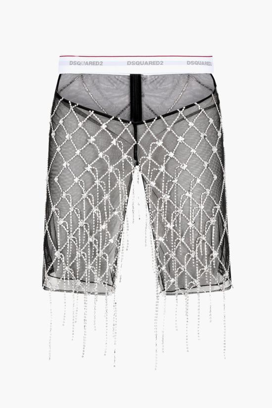  디스퀘어드2 숏 스커트 S72MA0964 S78410 961 Black - DSQUARED2