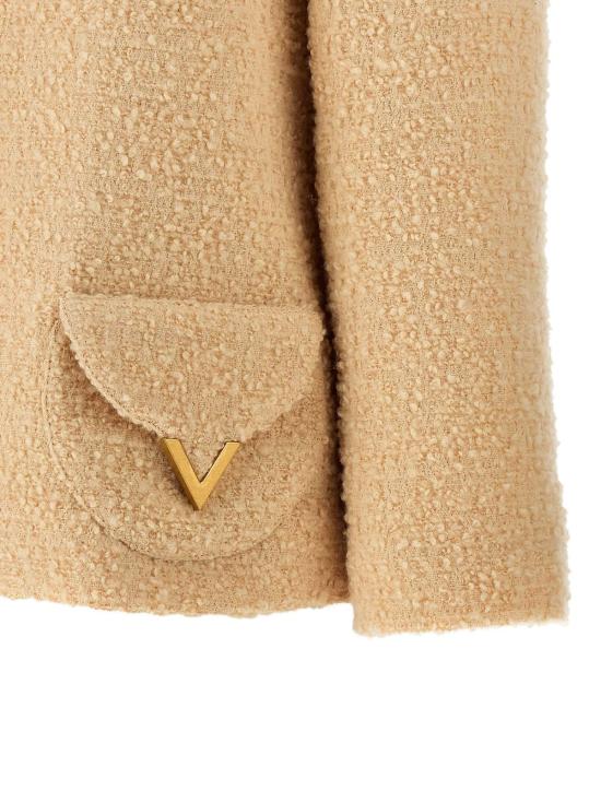  발렌티노 가라바니 수트 자켓 트위드 블레이저 화이트 - VALENTINO GARAVANI