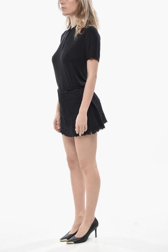  디스퀘어드2 숏 스커트 S75MA0915 S78504 524 Nero Viola - DSQUARED2