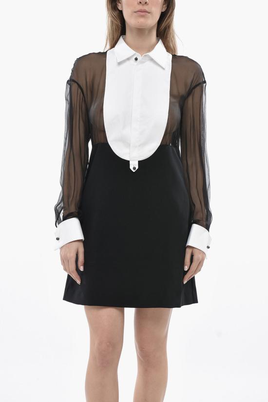  디스퀘어드2 숏 원피스 S75CV0768 S60567 900 Black White - DSQUARED2