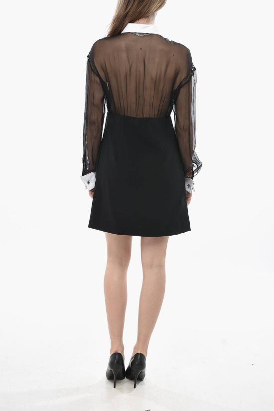  디스퀘어드2 숏 원피스 S75CV0768 S60567 900 Black White - DSQUARED2