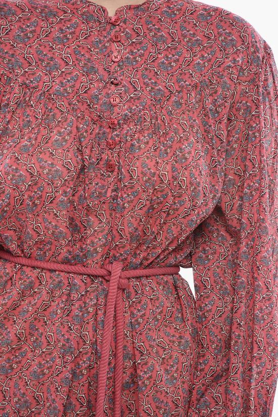  이자벨마랑 숏 원피스 RO0394FA B1J14E CRANBERRY Pink - ISABEL MARANT