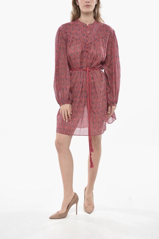  이자벨마랑 숏 원피스 RO0394FA B1J14E CRANBERRY Pink