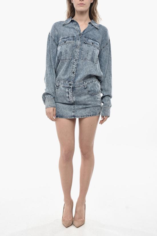  이자벨마랑 숏 원피스 RO0552FA B3H01E BLUE Blue