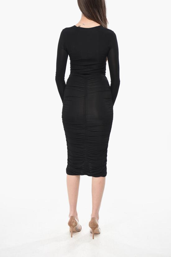  이자벨마랑 롱 원피스 RO0582FA B3K01I BLACK Black - ISABEL MARANT