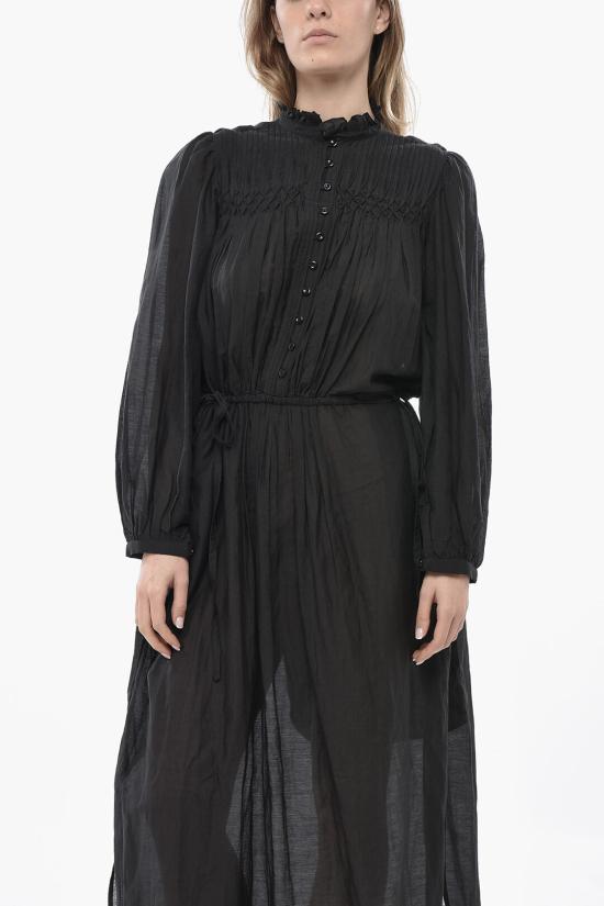  이자벨마랑 롱 원피스 RO0548FA B3J04E BLACK Black - ISABEL MARANT