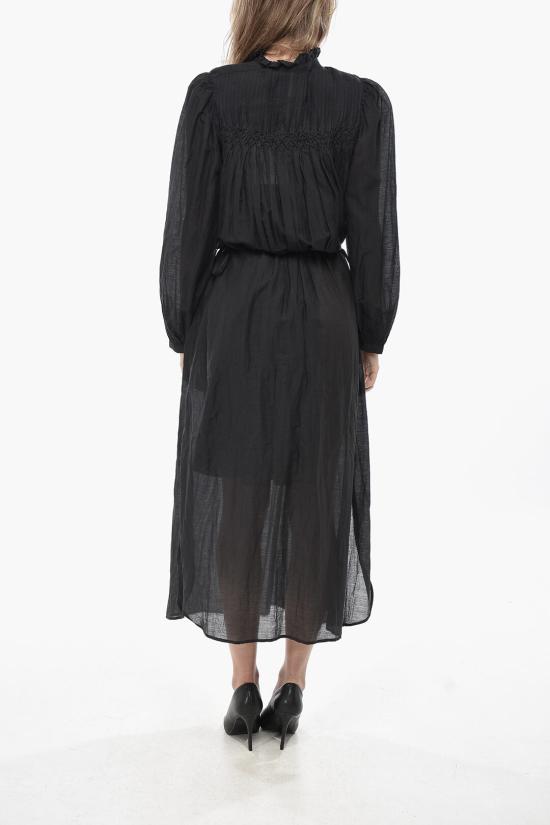  이자벨마랑 롱 원피스 RO0548FA B3J04E BLACK Black - ISABEL MARANT