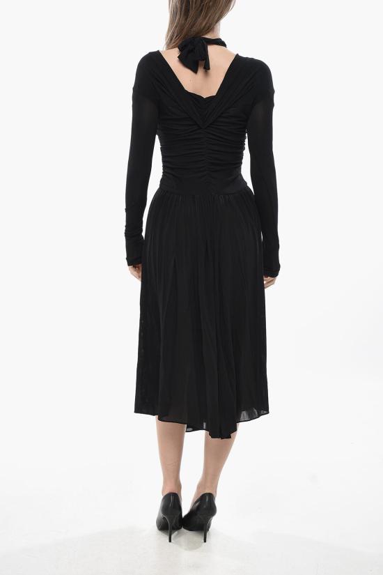  이자벨마랑 롱 원피스 RO0731FA C1K03I 01BK Black - ISABEL MARANT