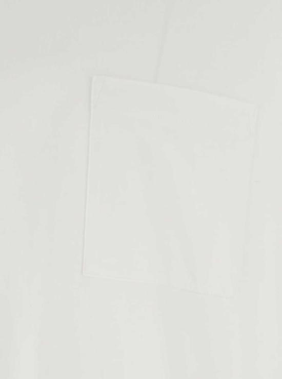  디스퀘어드2 반팔 티셔츠 Dsquared2 크루넥 티셔츠 (뒷면에 로고 레터링 있음) 화이트 색상 - DSQUARED2