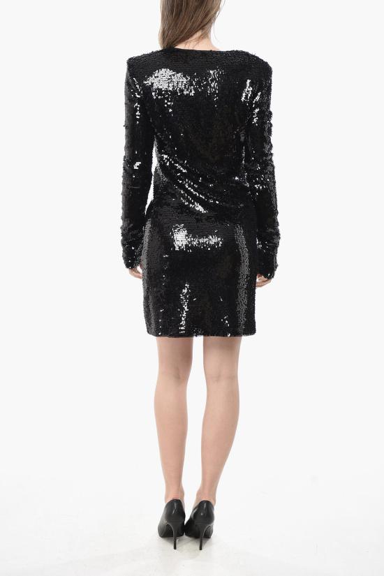  막스마라 숏 원피스 PINETA 2422626082 001 Black - MAX MARA