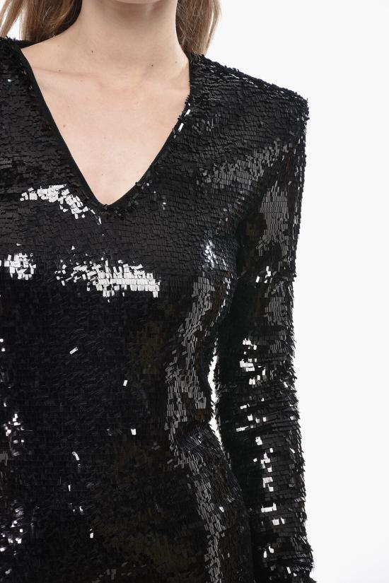  막스마라 숏 원피스 PINETA 2422626082 001 Black - MAX MARA