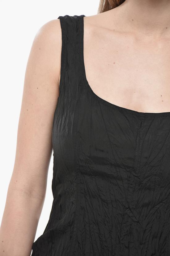  보테가베네타 롱 원피스 812347V5AE0 1000 Black - BOTTEGA VENETA