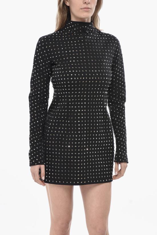  막스마라 숏 원피스 REGNO 2422626014 002 Black - MAX MARA