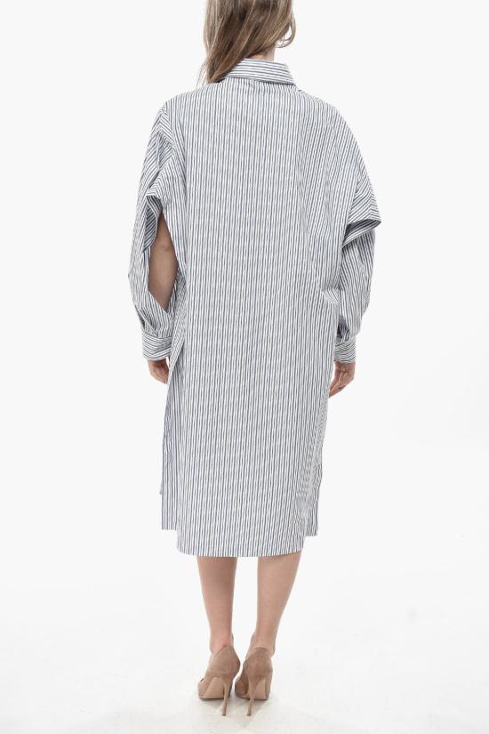  보테가베네타 롱 원피스 826129V5CM01523 Light blue - BOTTEGA VENETA