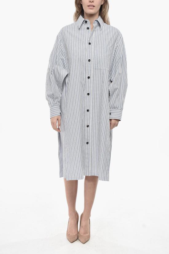  보테가베네타 롱 원피스 826129V5CM01523 Light blue