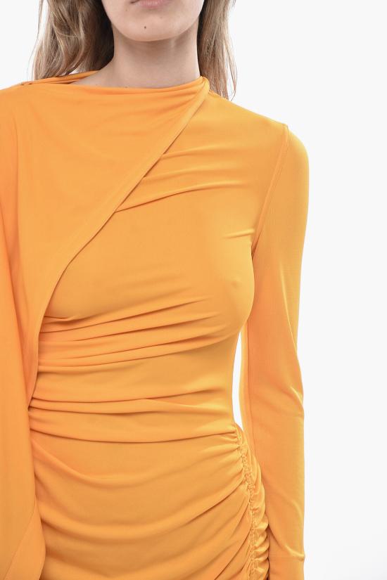  보테가베네타 롱 원피스 820988V4N20 7274 Orange - BOTTEGA VENETA