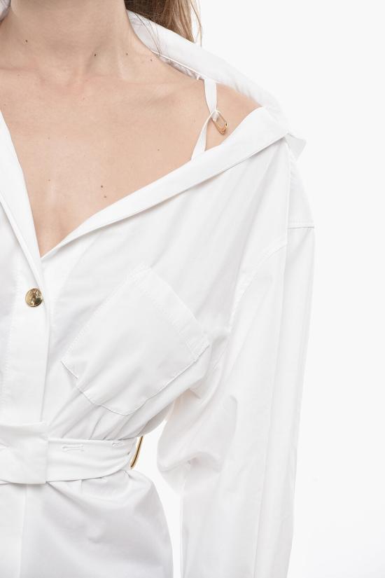 자크뮈스 숏 원피스 243DR094 1520 100 White - JACQUEMUS