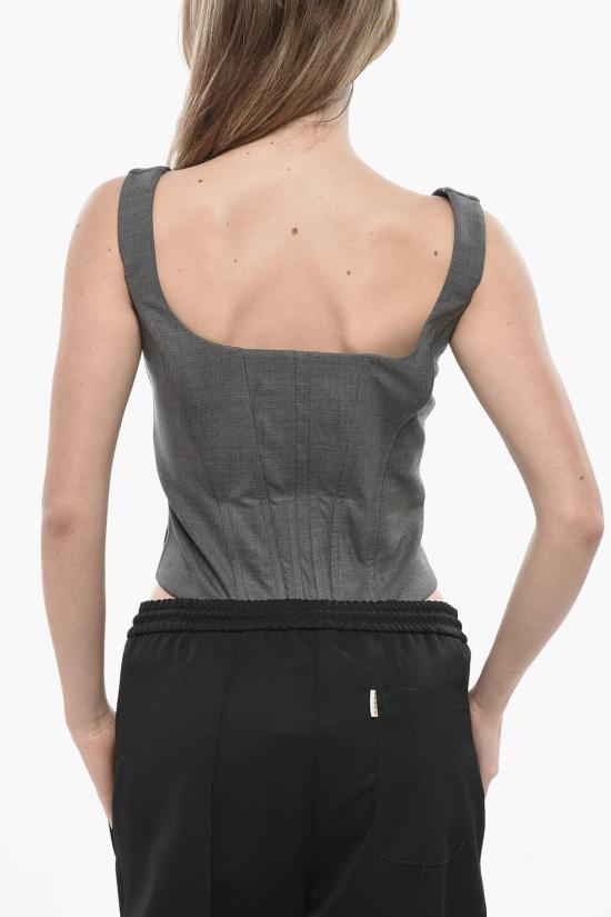  쥬세페 디 모라비토 민소매 티셔츠 03PFTO196 03229 98 Gray - GIUSEPPE DI MORABITO