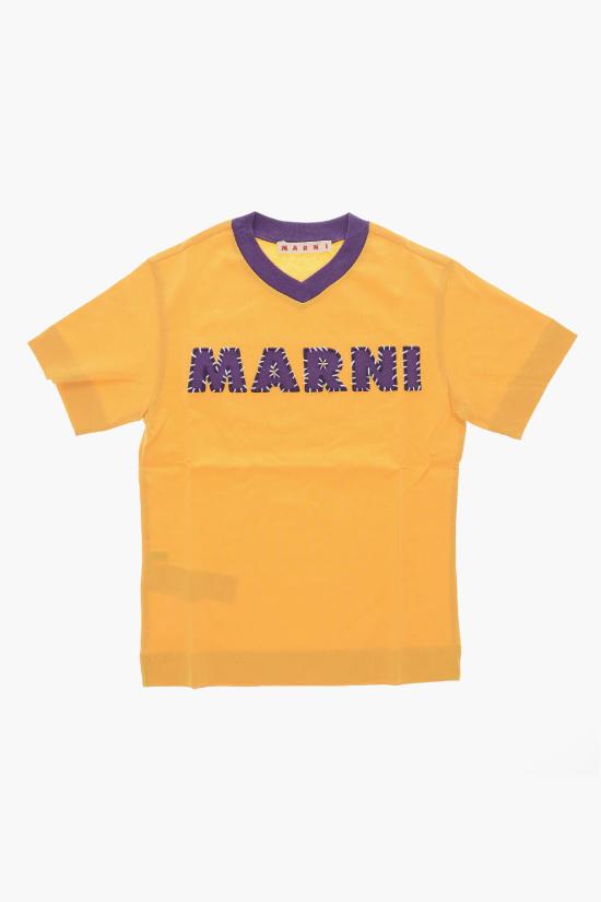  [키즈] 마르니 티셔츠 M01412 M00HZ 0M219 Giallo Viola