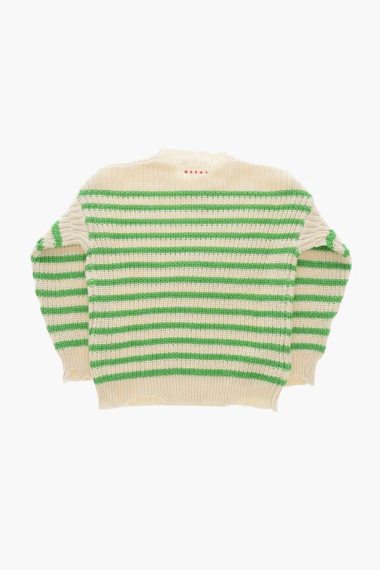  [키즈] 마르니 풀오버 M01371 M00UA 0MC1A Bianco Verde - MARNI