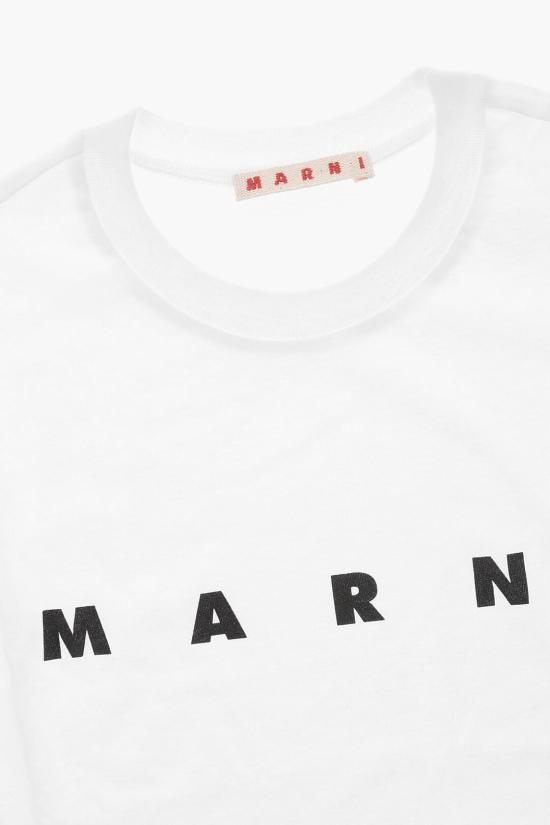  [키즈] 마르니 티셔츠 M002MV M00HZ 0M100 White - MARNI