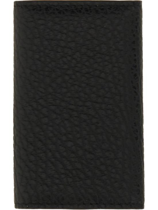  마르지엘라 키링 메종  블랙 가죽 키체인 - MAISON MARGIELA