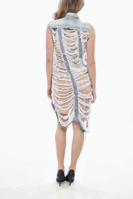  디스퀘어드2 숏 원피스 S72FV0029 STZ111 961 Blue - DSQUARED2