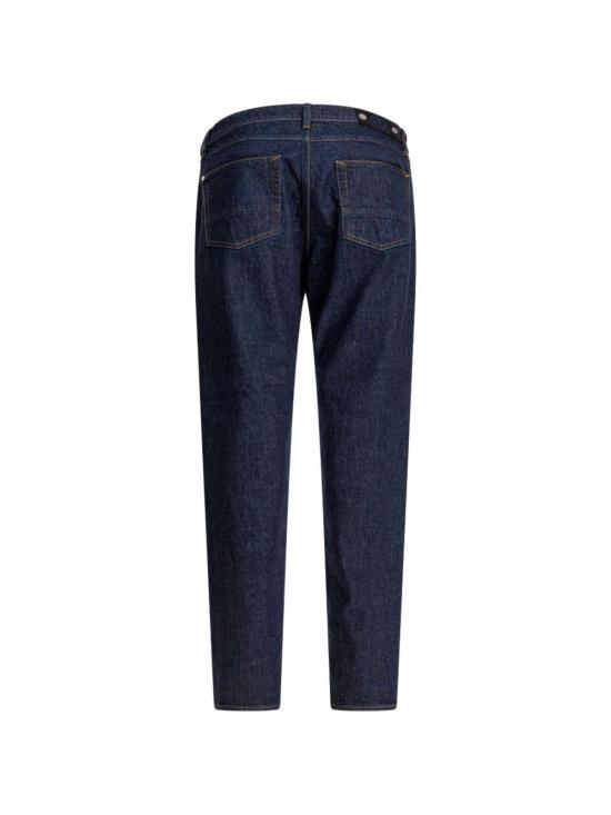  스톤 아일랜드 데님 팬츠 데님 코튼 진 블루 - STONE ISLAND