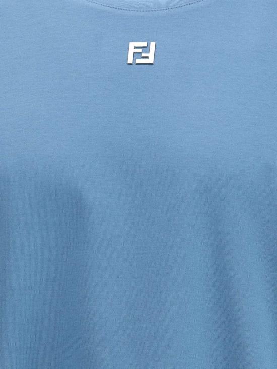  [키즈] 펜디 티셔츠 FF 티셔츠 K 바이아 - FENDI