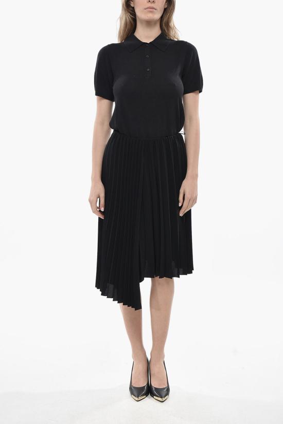  생로랑 롱 스커트 758760Y6H681000 Black - SAINT LAURENT