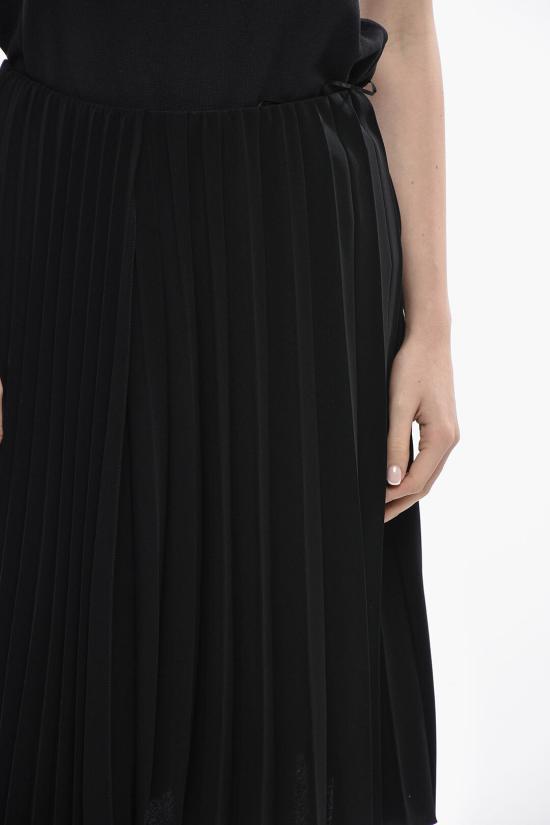  생로랑 롱 스커트 758760Y6H681000 Black - SAINT LAURENT