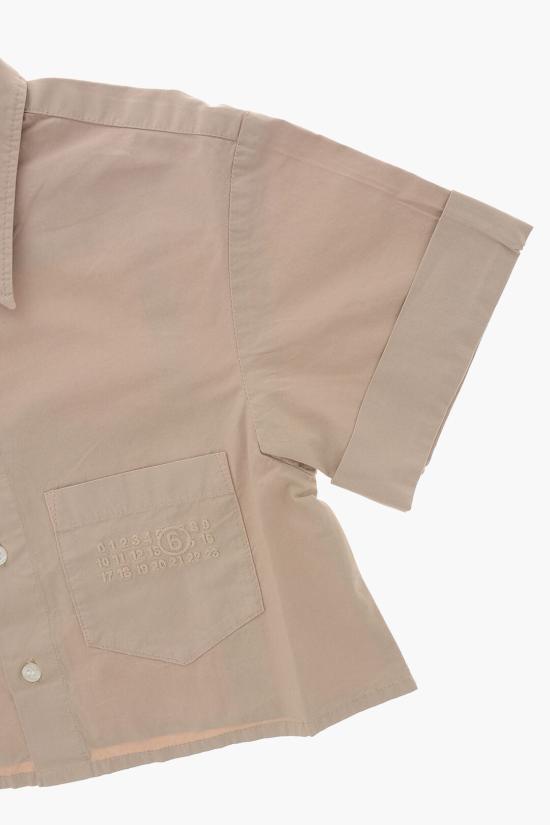  [키즈] 마르지엘라 셔츠 M60511 MM04T M6709 Beige - MAISON MARGIELA
