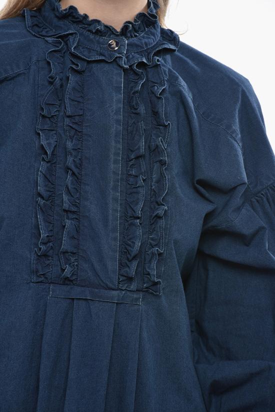  발렌티노 가라바니 숏 원피스 6B3DA02S94B558 Blue - VALENTINO GARAVANI