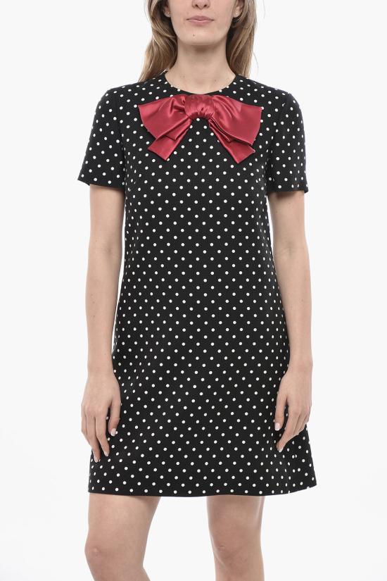  발렌티노 가라바니 숏 원피스 6B0VADL698SAFQ Black - VALENTINO GARAVANI