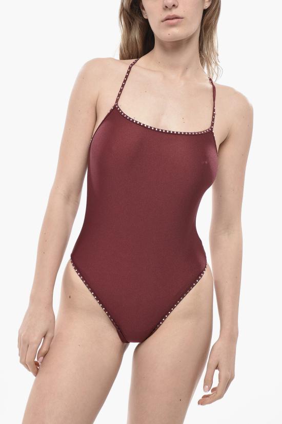 오세리 원피스 수영복 GIS250 MERLOT Burgundy