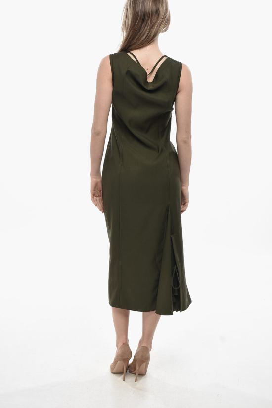  구찌 롱 원피스 824630ZAR6K3602 Military Green - GUCCI